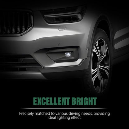 Solid Spare LED Fog Lights Driving Lamps Fit For 2019-2020 Volvo XC40 31689174 31689175