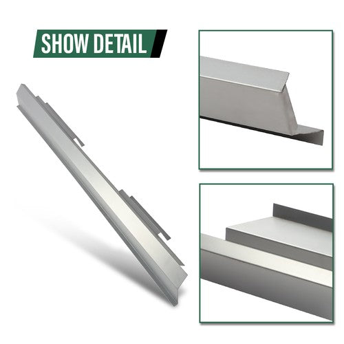 Solid Spare Fit For 09-14 Ford F-150 4-Door Crew Cab Rocker Panels Left & Right Pair Set
