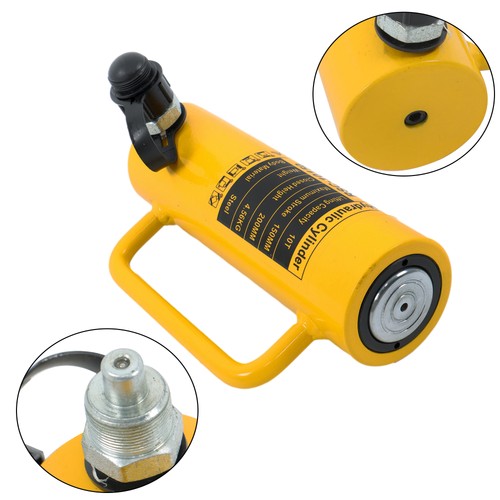 Solid Spare 10 Ton Hydraulic Cylinder Ram Single Acting 6" Stroke Lifting Jack Ram