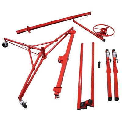 Solid Spare 16FT Drywall Lift Plasterboard Panel Sheetrock Hoist Lifter Carrier Safety Lock