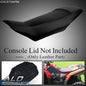 Solid Spare Fit For 2013-2020 Polaris Scrambler 850 1000 Synthetic Leather Seat Cover Black