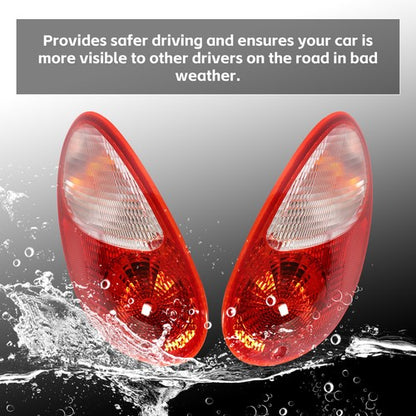 Solid Spare For 2006-2010 Chrysler PT Cruiser Tail Lights Left Side & Right Side w/ Bulb(s)