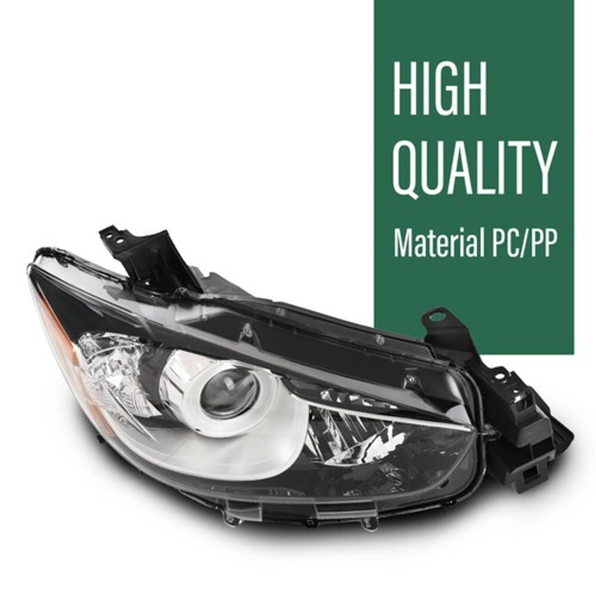 Solid Spare Fit For 2013-2016 Mazda CX-5 Halogen Projector Headlight Headlamp Right Side