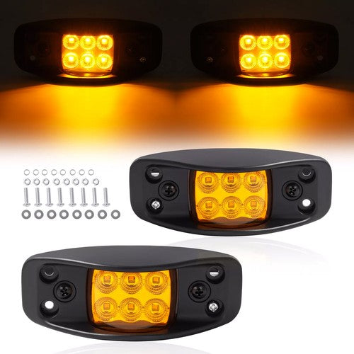 Solid Spare For HMMWV HUMVEE 2 1/2 Ton and 5 Ton Military Trucks Front LED Side Marker Light