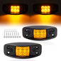 Solid Spare For HMMWV HUMVEE 2 1/2 Ton and 5 Ton Military Trucks Front LED Side Marker Light