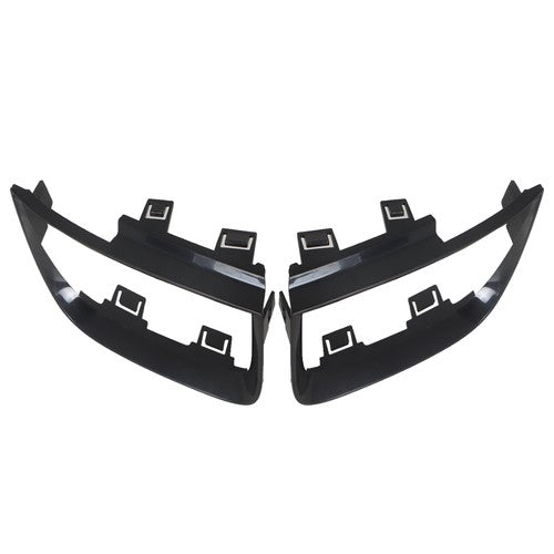 Solid Spare Set Of 4 Fit For Chevy Camaro Series 2010 - 2013 Tail Light Bezel Covers Black