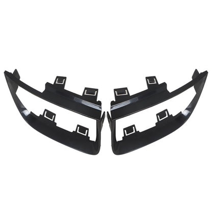 Solid Spare Set Of 4 Fit For Chevy Camaro Series 2010 - 2013 Tail Light Bezel Covers Black