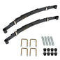 Solid Spare Heavy Duty Rear 4 Leaf Springs for EZGO TXT 1995-2013 Golf Cart (Set of 2) New