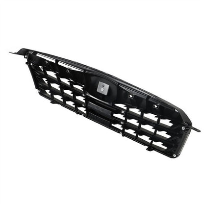 Solid Spare Silver Mesh New Front Grille Bumper Upper Plastic For Subaru Outback 2010-2012