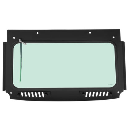 Solid Spare Front Windshield Glass Window w/Vent Wipers For Kawasaki Teryx KRX 1000 2020-26