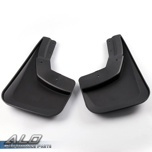 Solid Spare Fit For 14-18 Silverado Molded Front Mud Flaps Guards Splash Guards 2pcs