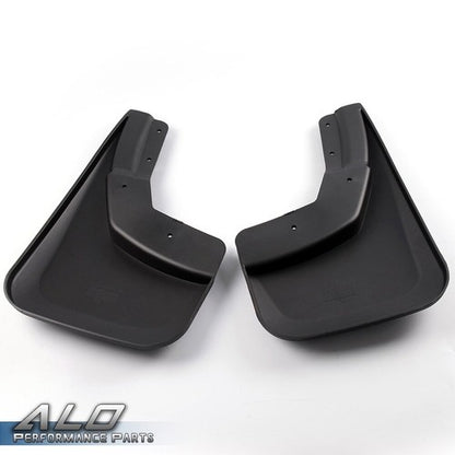 Solid Spare Fit For 14-18 Silverado Molded Front Mud Flaps Guards Splash Guards 2pcs