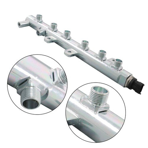 Solid Spare 6754-71-1210 Fuel Common Rail Fit For Komatsu Excavator PC200-8 PC220-8 PC210