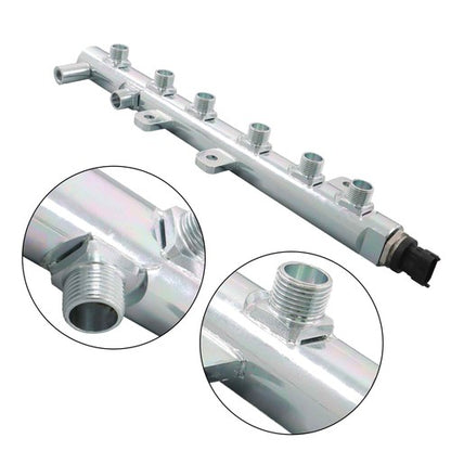 Solid Spare 6754-71-1210 Fuel Common Rail Fit For Komatsu Excavator PC200-8 PC220-8 PC210