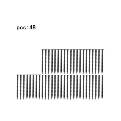 Solid Spare L-shaped Landscape Edging Border Kit No-Dig Garden Edge Lawn Border 40 FT