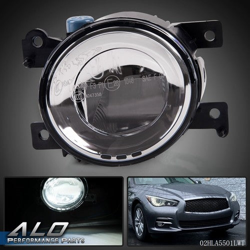 Solid Spare New Fit For Infiniti Q50 QX60 QX80 Bumper Mounted LED Fog Light Left Driver Side
