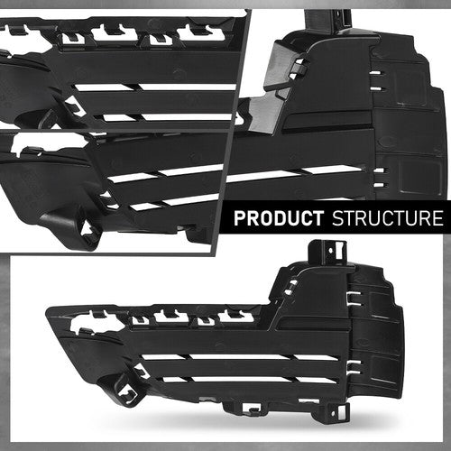 Solid Spare Fit For 2014-2018 BMW X5 F15 Front Bumper Lower Mesh Grille Grill Left & Right