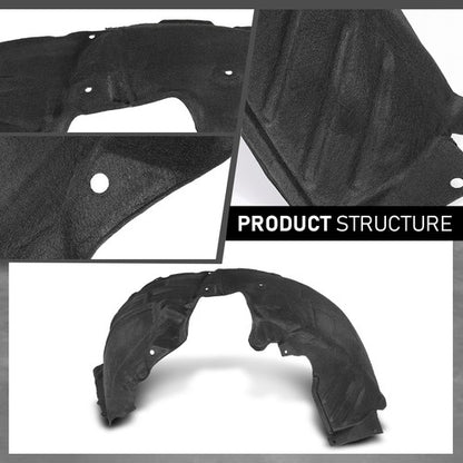 Solid Spare Front Fender Liner Splash Shield Left Fit For 2020-2024 Ford Escape FO1248205