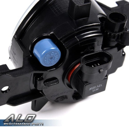 Solid Spare Clear Bumper Fog Lights w/ Bulbs Fit For Altima Maxima Rogue Sentra Left+Right