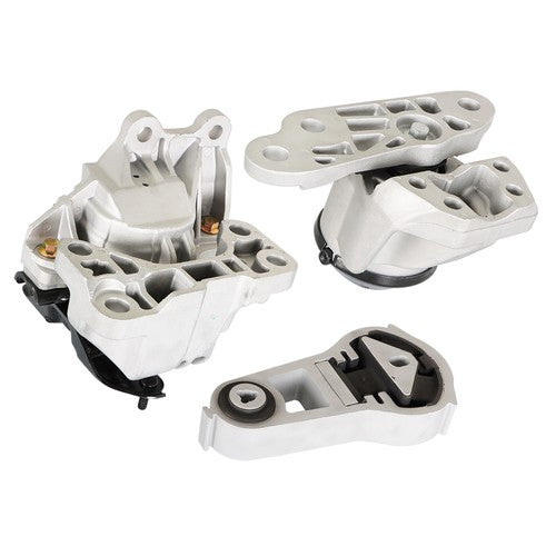 Solid Spare For Ford Explorer 2011-2015 V6 3.5L Engine Automatic Trans Motor Mount Kit 3PCS