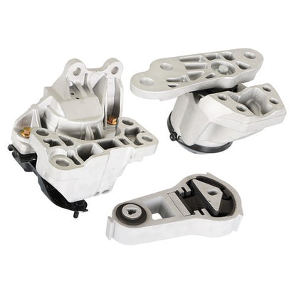 Solid Spare For Ford Explorer 2011-2015 V6 3.5L Engine Automatic Trans Motor Mount Kit 3PCS