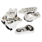 Solid Spare For Ford Explorer 2011-2015 V6 3.5L Engine Automatic Trans Motor Mount Kit 3PCS
