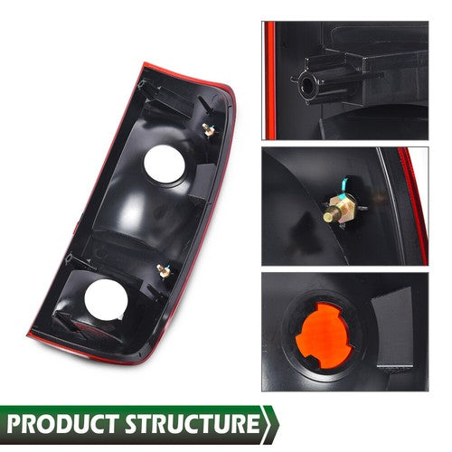 Solid Spare Fit For 1997-2003 Ford F-150 99-07 F-250 Super Duty Tail Light Lamp Driver Side