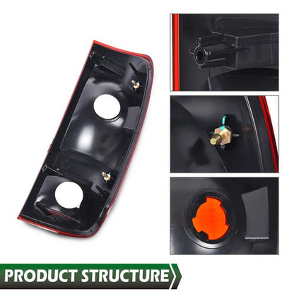 Solid Spare Fit For 1997-2003 Ford F-150 99-07 F-250 Super Duty Tail Light Lamp Driver Side