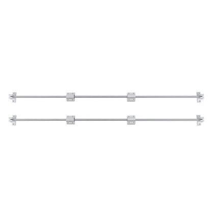Solid Spare 2Pcs 8×750mm Linear Motion Rail Shaft Slide Guide w/ 4 SCS8UU Bearing & SK8 Rail