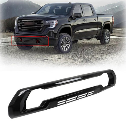 Solid Spare Suit For 2019-2022 GMC Sierra Denali / AT4 Front Bumper Lower Skid Plate Plastic
