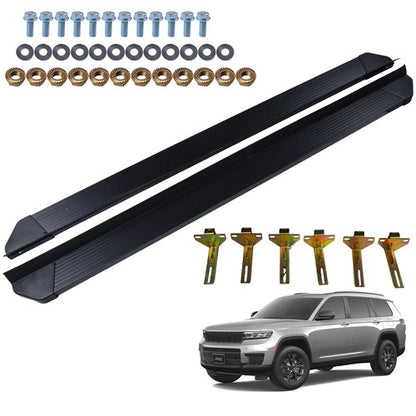 Grand Cherokee L 3-Row Side Step  Running Boards For 2021 2022 2023 2024 2025