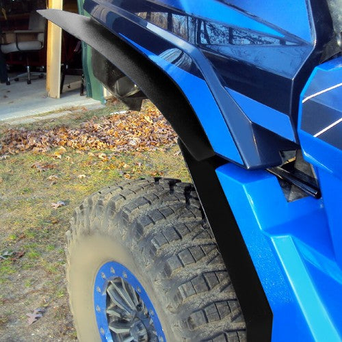 Solid Spare Full Set of 6 Fender Flares Fit 21-24 Yamaha Wolverine RMAX2 1000 Mud Guards