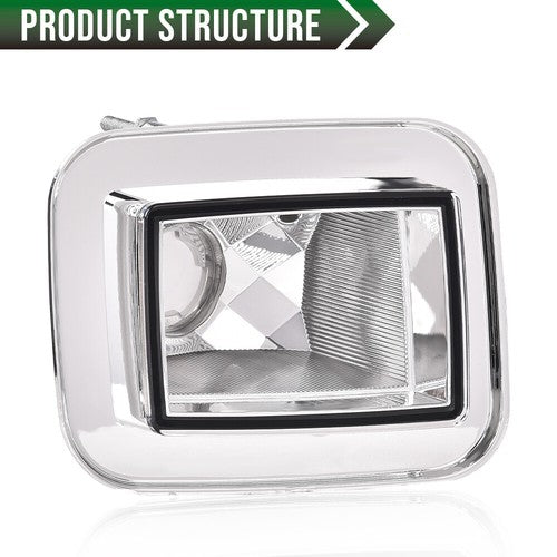 Solid Spare Fit For 2003-2008 H2 Hummer Clear Lens Front Turn Signal Light Parking Lamp