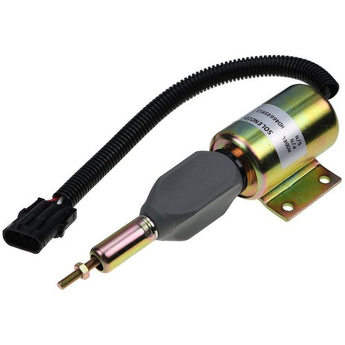 Solid Spare 3926412 24V Fuel Shut Off Solenoid for Cummins 6CT Engine SA-4257-24 RE502474