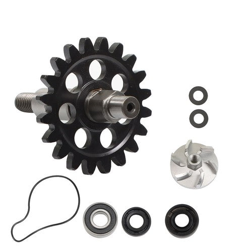 Solid Spare Water Pump Impeller Shaft Gear Kit Fit For Yamaha YZ250F 2001 2002 2003 - 2013