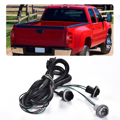 Solid Spare Fit For 07-14 Chevy GMC Pickup Truck Right Side Tail Light Lamp Wiring Harness