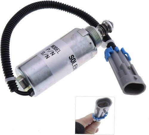 Solid Spare Fuel Shutoff Solenoid 33072 for GM 6.5L 1994 - 2005