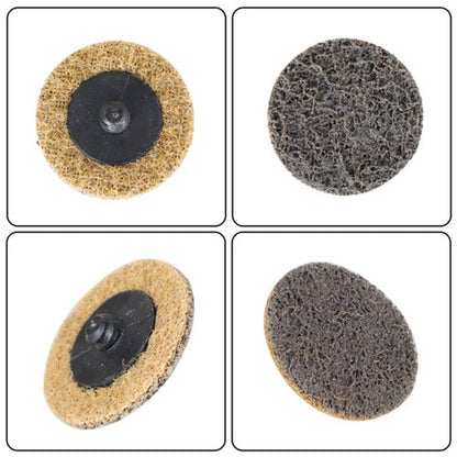 Solid Spare Coarse Surface Conditioning Discs Roll Lock Die Grinder Sanding Pads 50x 2 inch