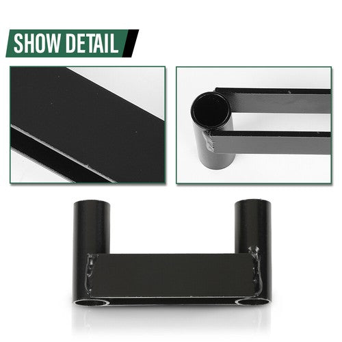 Solid Spare Rear Shock Extender Kit For 2-4" Lift Fit For 2007-2018 Jeep Wrangler JK JKU