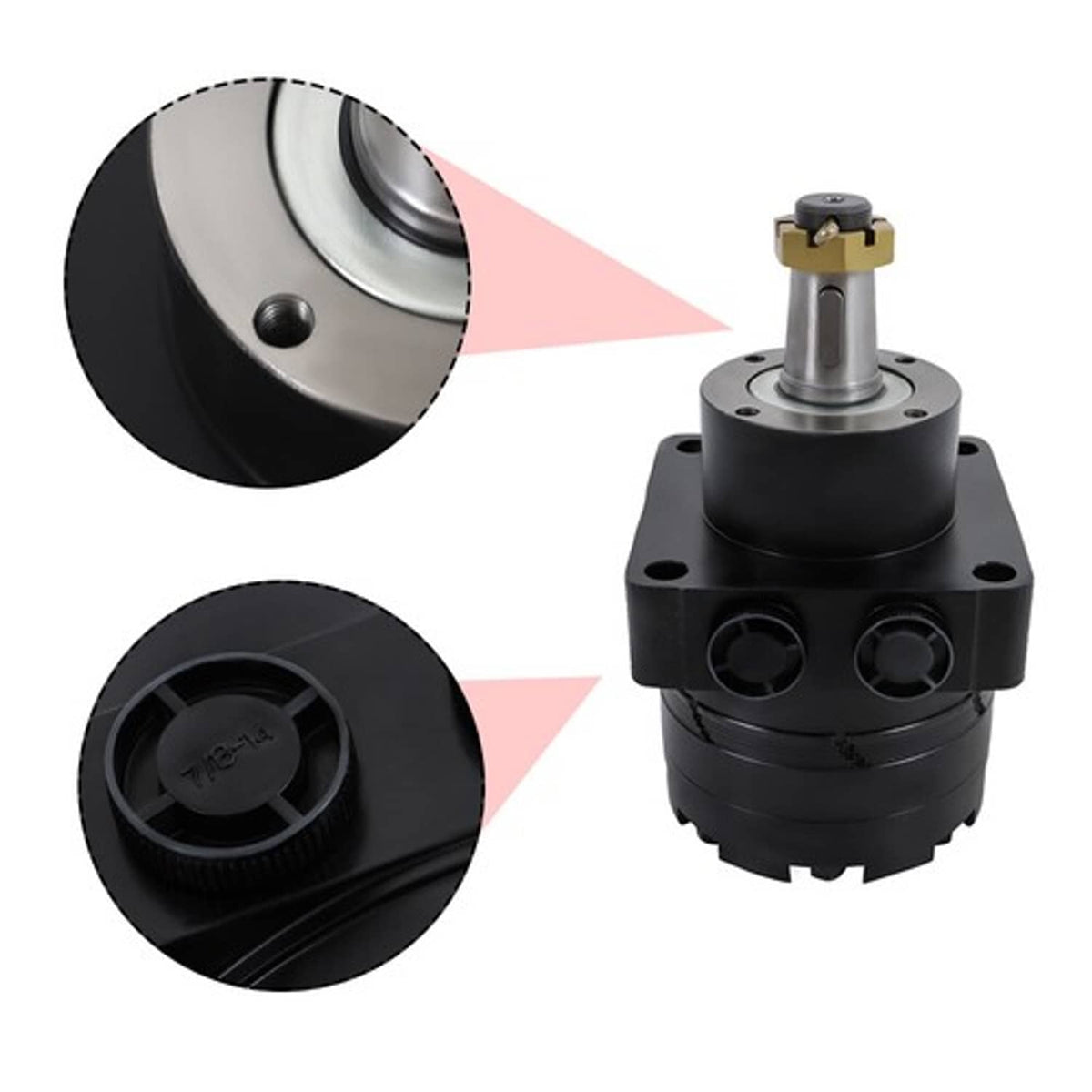 Solid Spare New Wheel Motor For Parker TF0240LS080AAFB TF0240LS080AAKY Scag 481529 482639