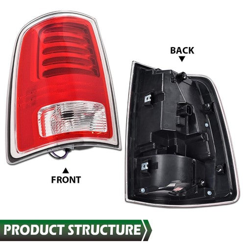 Solid Spare LED Tail Light Brake Lamp Left Driver Side Fit For 2013-2018 Ram 1500 2500 3500