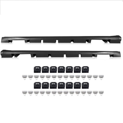 Solid Spare Fit For 13-16 Ford Fusion Left & Right Side Exterior-Rocker Panel Molding Trim