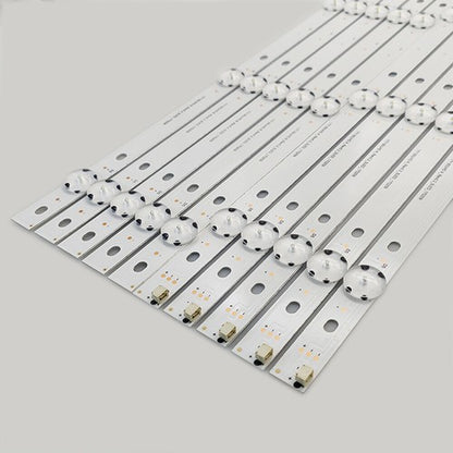 10 PCS LED Backlight Strips for Sony SONY KD-60X690E 17Y 60UHD A B S600DUC-1
