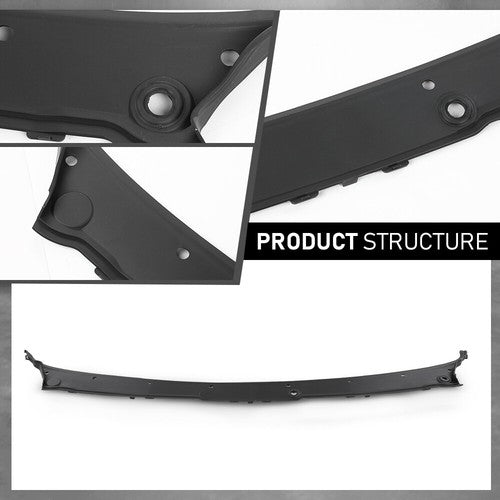 Solid Spare Windshield Wiper Cowl Cover Panel Trim Fit For 2008-2014 BMW X5 E70 X6 E71