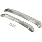 Solid Spare For Toyota RAV4 2019-23 Front+Rear Bumper Skid Plate Valance Lower Cover Silver