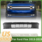 For Ford Flex 2013-2019 Front Bumper Lower Grille Black w/Chrome Trim FO1036151