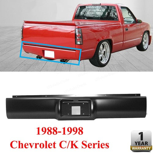 Solid Spare Compatible For Chevrolet&GMC 1988-1998 Automobile Metal Rear Bumper Iron Plate