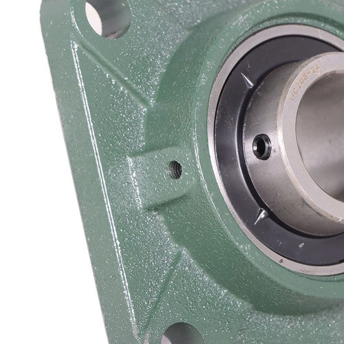 Solid Spare 10PC UCF208-24 Pillow Block Flange Bearing 1-1/2" Bore 4 Bolt Solid Base