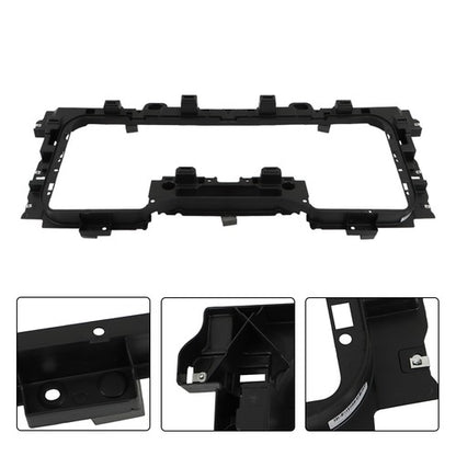 Solid Spare Grille Shutter Mounting Bracket Panel For 16-18 Chevrolet Silverado 1500 V8 5.3L