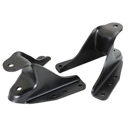 Solid Spare 2Pcs Rear Leaf Spring Forward Shackle Bracket Hanger For 83-97 Ford F-250 F-350